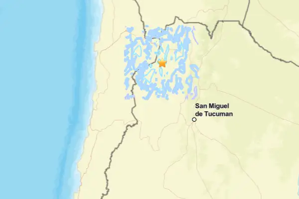 Arjantin’de deprem