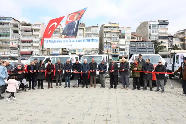 Gemlik Belediyesi, araç filosuna 10 yeni araç ekledi