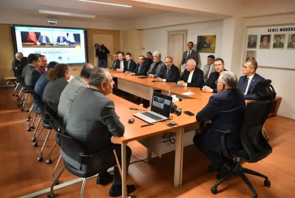 Başkan Büyükkılıç'tan KASKİ 2026 yılı yol haritası toplantısı