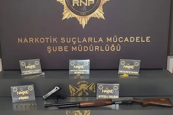 Rize’de uyuşturucu operasyonu