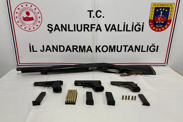 Şanlıurfa’da uyuşturucu ve ruhsatsız silah operasyonları 