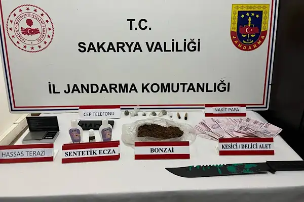 Sakarya’da uyuşturucu operasyonu