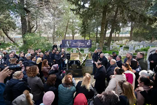 Kartal Belediye Meclis Üyesi Umut Daştan, mezarı başında anıldı