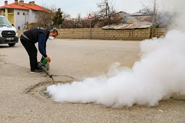 Van’da haşereyle mücadelede kış mesaisi tamamlandı