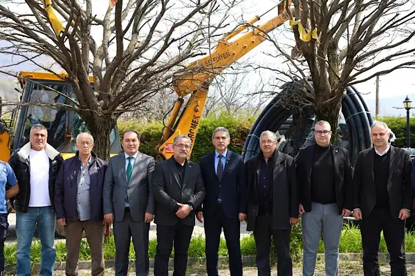 Hamidiye zeytinliklerinde modern sulama hattı hayata geçirildi