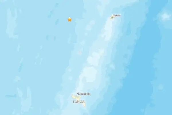 Tonga'da deprem