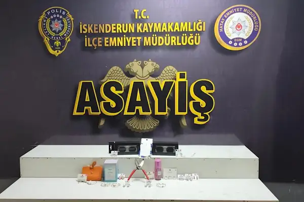 Hatay’da hırsızlık operasyonu gerçekleştirildi