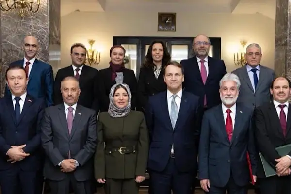 Katar Büyükelçisi Al Mahmoud, Arap Büyükelçileriyle yapılan görüşmeye katıldı