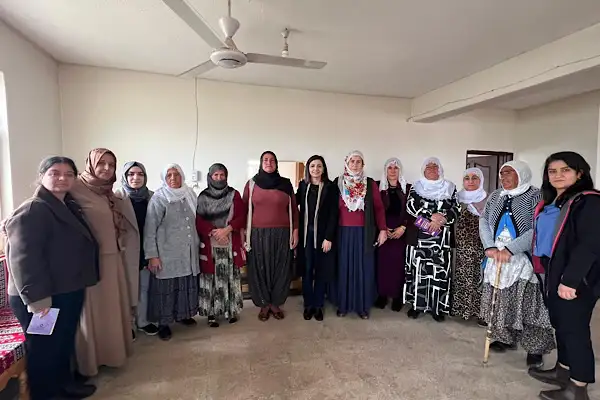 Eğil Akalan Mahallesi’nde kadın buluşması düzenlendi