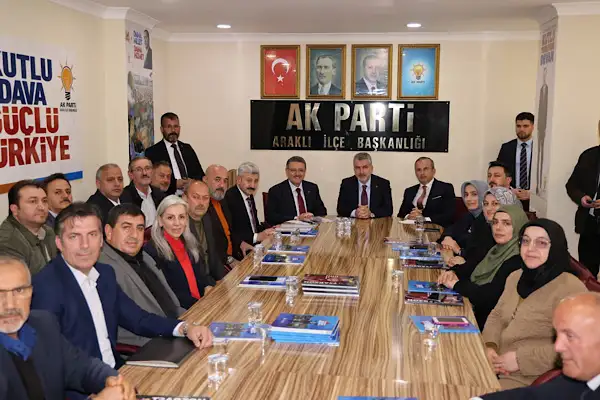 AK Parti Araklı İlçe Başkanlığı Danışma Meclisi Toplantısı yapıldı