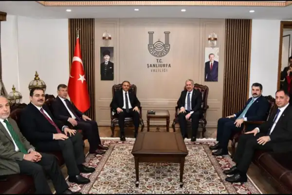Bakan Yardımcısı Gürcan’dan Şanlıurfa Valiliği’ne ziyaret