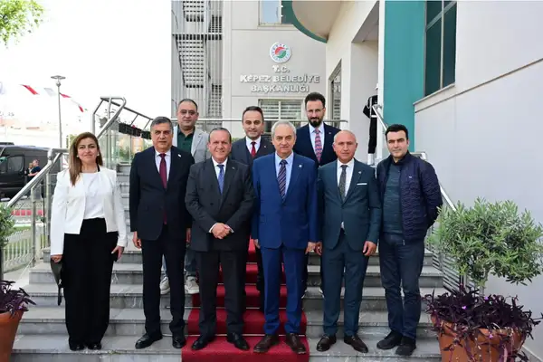 KKTC heyetinden Kepez Belediyesi’ne ziyaret