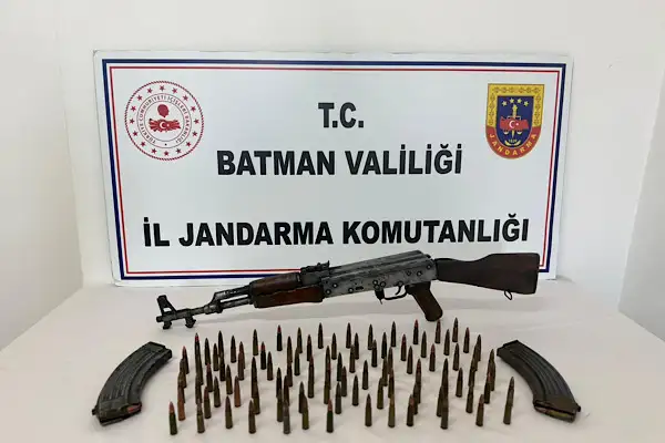 Batman’da ruhsatsız silah operasyonu