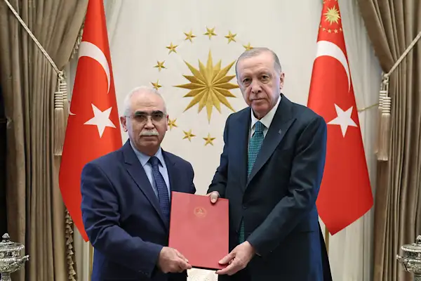 Erdoğan, AYM Başkanı Özkaya’yı kabul etti