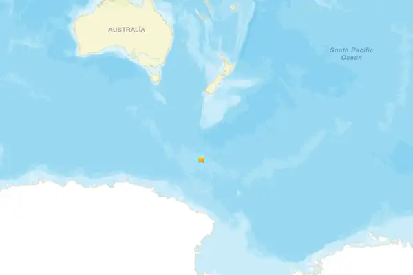 Balleny Adaları bölgesinde deprem