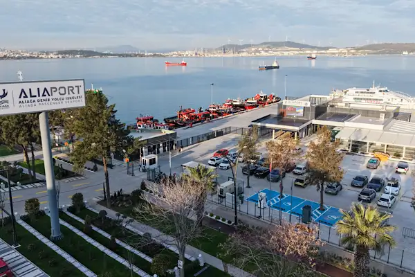 Aliaport’tan Midilli’ye düzenli deniz seferleri başladı