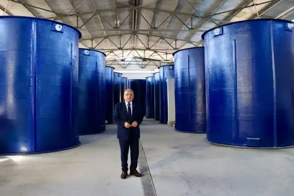 Ordu Büyükşehir Belediyesi’nden fiberglas su deposu üretimi