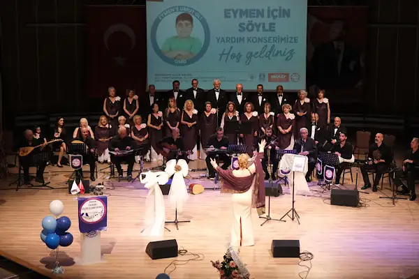 Bodrum’da Eymen İçin Söyle Yardım Konseri düzenlendi