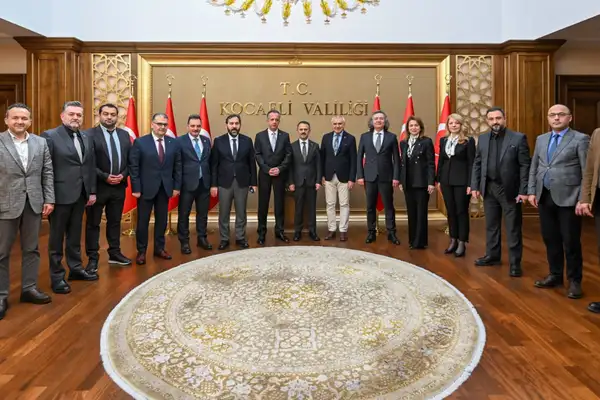 Türkiye Kent Konseyleri Birliği yönetiminden Aktaş’a ziyaret