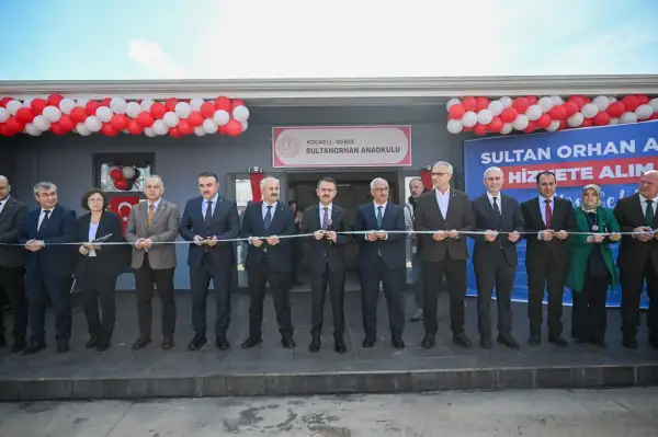 Gebze'de Sultanorhan Anaokulu hizmete açıldı