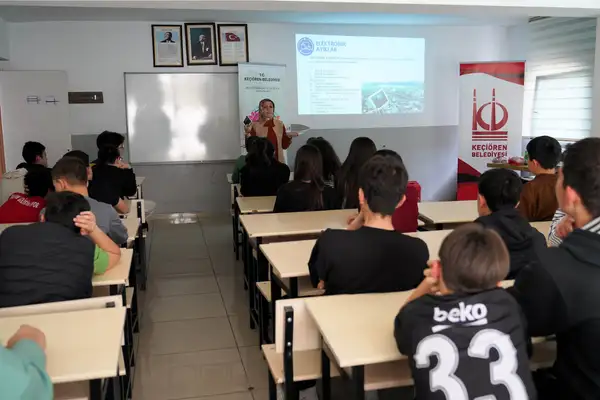 Keçiören’de öğrencilere çevre ve sıfır atık eğitimi verildi