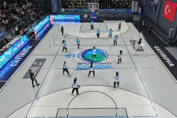 Çayırova’da voleybol heyecanı 