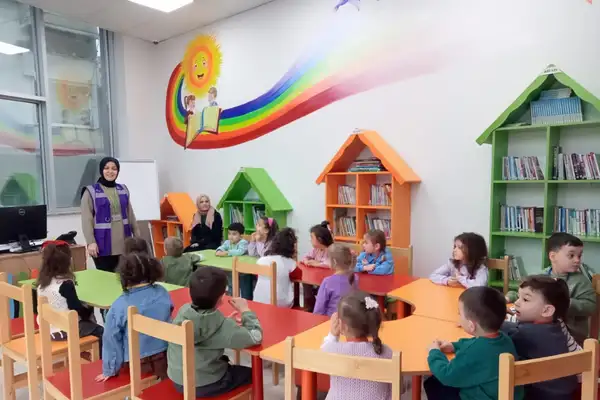 İZGİM Çocuk Kütüphanesi’nde Kütüphane Haftası etkinlikleri düzenlendi