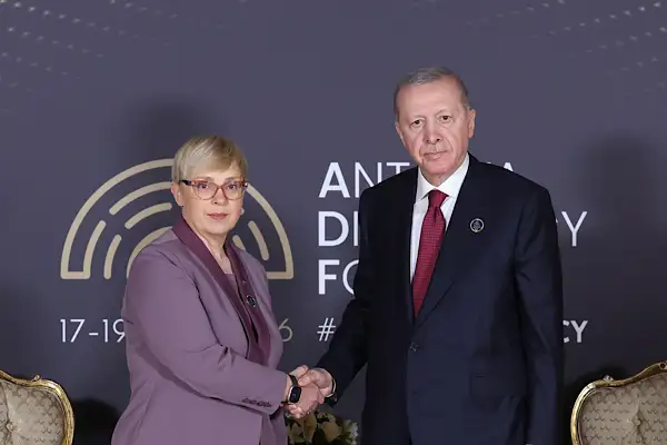 Erdoğan, Slovenya Cumhurbaşkanı Musar ile görüştü