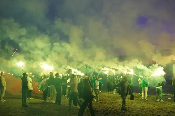 İznik’te Bursaspor’un şampiyonluğu kutlandı