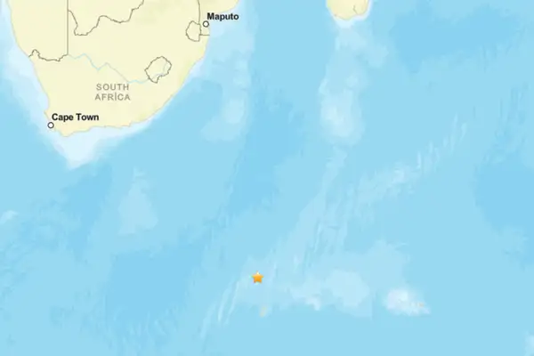 Prens Edward Adaları'nda deprem
