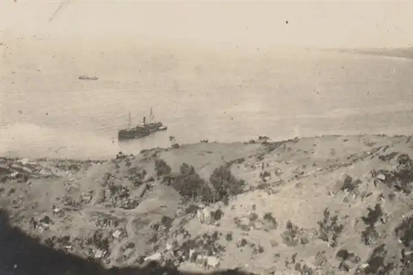 İngilizlerin ''Cape Helles'' çıkarmasının Avustralyalı şahidi