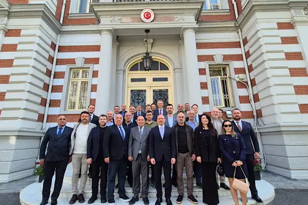 Gemlikli yetkililer, Türkiye’nin Romanya Büyükelçisi Altan ile görüştü