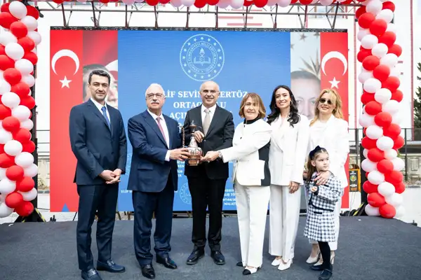 Elif Sevinç Mertöz Ortaokulu'nun açılış töreni gerçekleştirildi