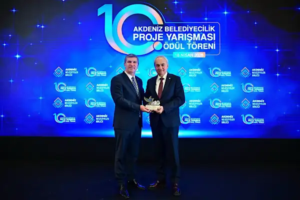 Kepez Belediyesi’ne Akdeniz Belediyeler Birliği’nden 2 ödül