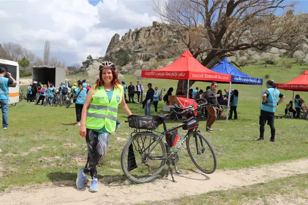 Eskişehir’de Tarihin İzinde Yazılıkaya Bisiklet Turu düzenlendi