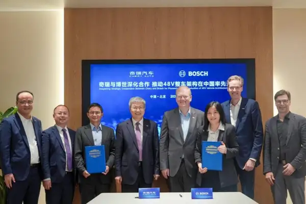Chery, Bosch iş birliği ile yeni nesil üretimde öncü rolünü sürdürecek
