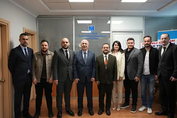 Özdağ, Konya İnşaat Mühendisleri Odası’nı ziyaret etti