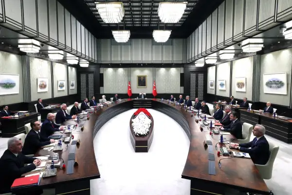 Kabine, Cumhurbaşkanı Erdoğan başkanlığında toplandı