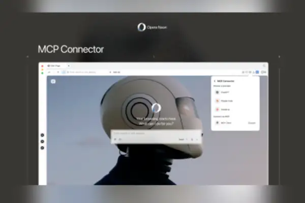 Opera Neon, harici yapay zeka araçlarını tarayıcıya entegre ediyor