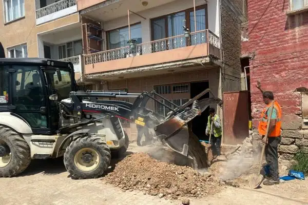 Bursa’da Keramet Mahallesi’ne 6 bin 250 metrelik yeni içme suyu hattı