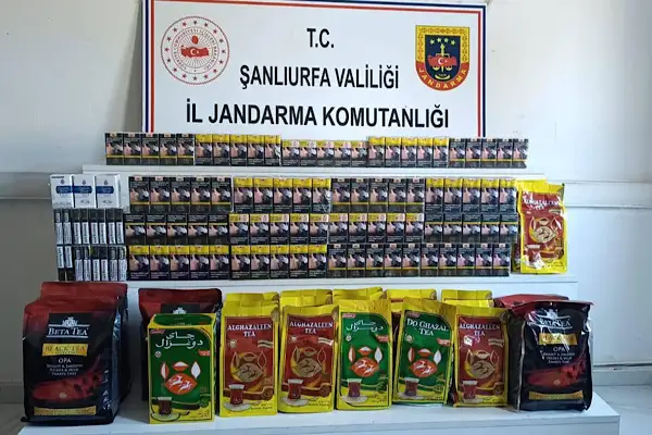 Şanlıurfa’da kaçakçılık operasyonu