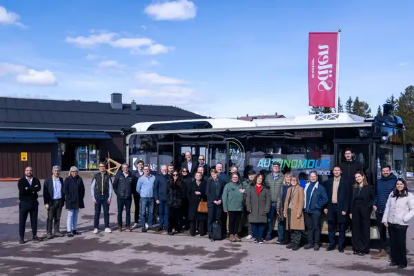 Karsan Otonom e-ATAK İsveç’te turistleri kayak merkezlerine taşıdı