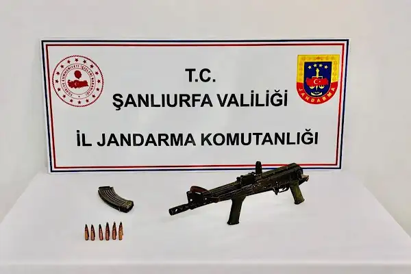 Şanlıurfa'da ruhsatsız silah operasyonu