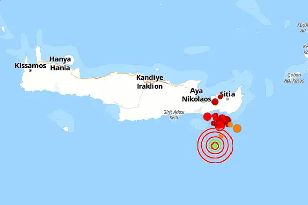 Yunanistan’da 4.7 büyüklüğünde deprem