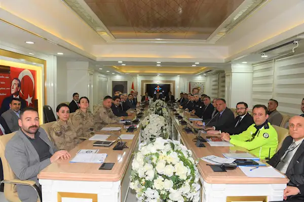 Batman'da Okul Güvenliği Toplantısı düzenlendi