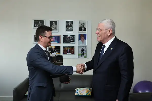 İYİ Parti Genel Başkanı Dervişoğlu, Strazburg’da bir dizi temasta bulundu