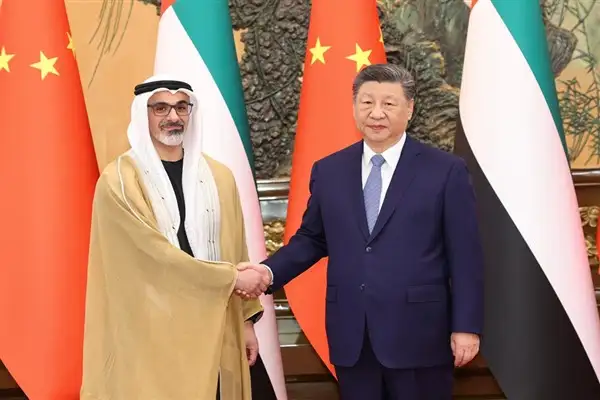 Xi Jinping, BAE Abu Dabi Veliaht Prensi ile görüştü