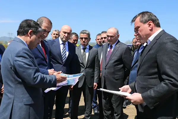 Düzce’de Gümrük ve Lojistik Merkezi projesinde saha incelemesi