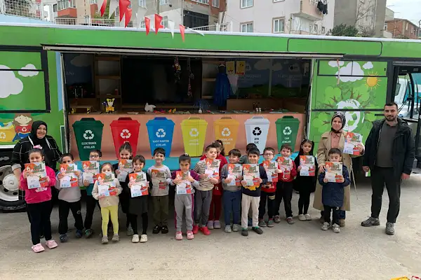 Çayırova’da çocuklara sıfır atık eğitimi