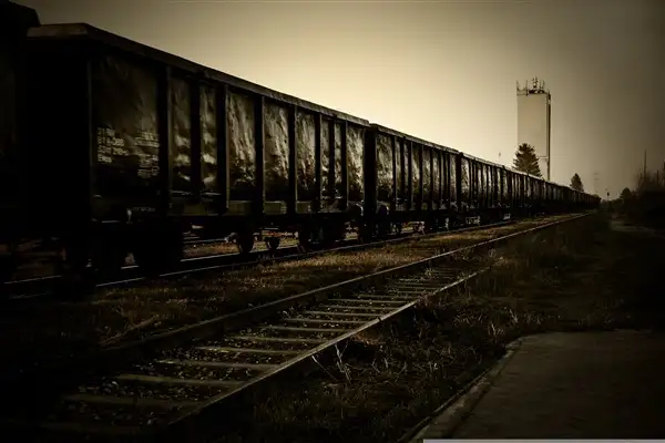 Pasifik Eurasia'nın blok yük treninin yolculuğu